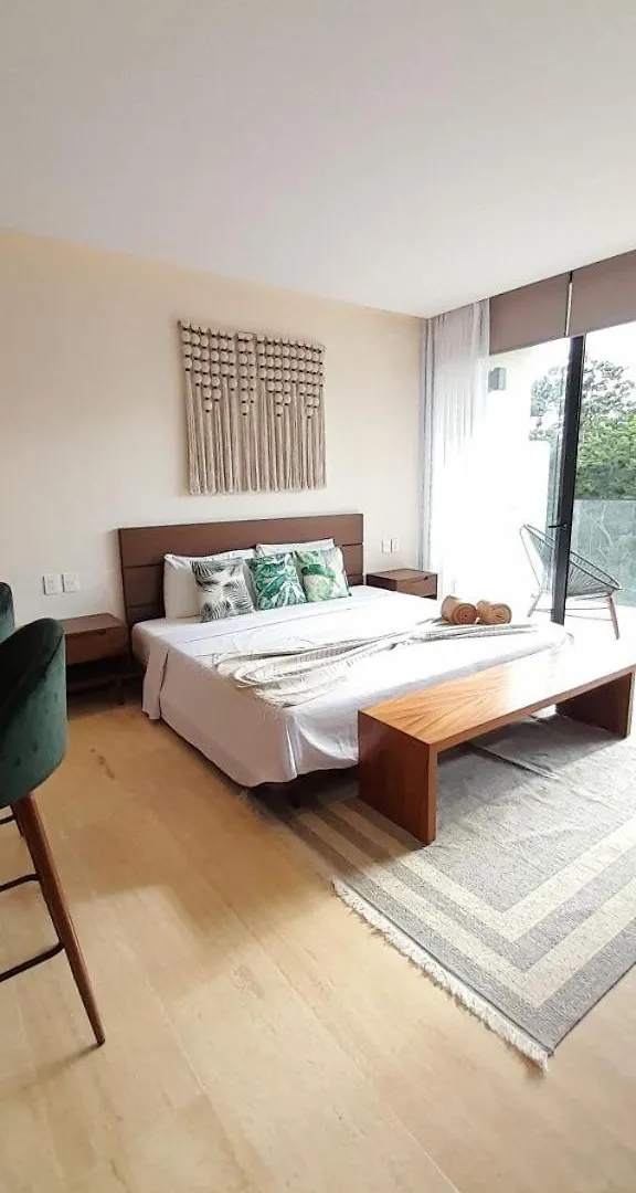Tulum Hyde Home Office Master King Suite With Common Rooftop Pool Gym Wfi Mexiko