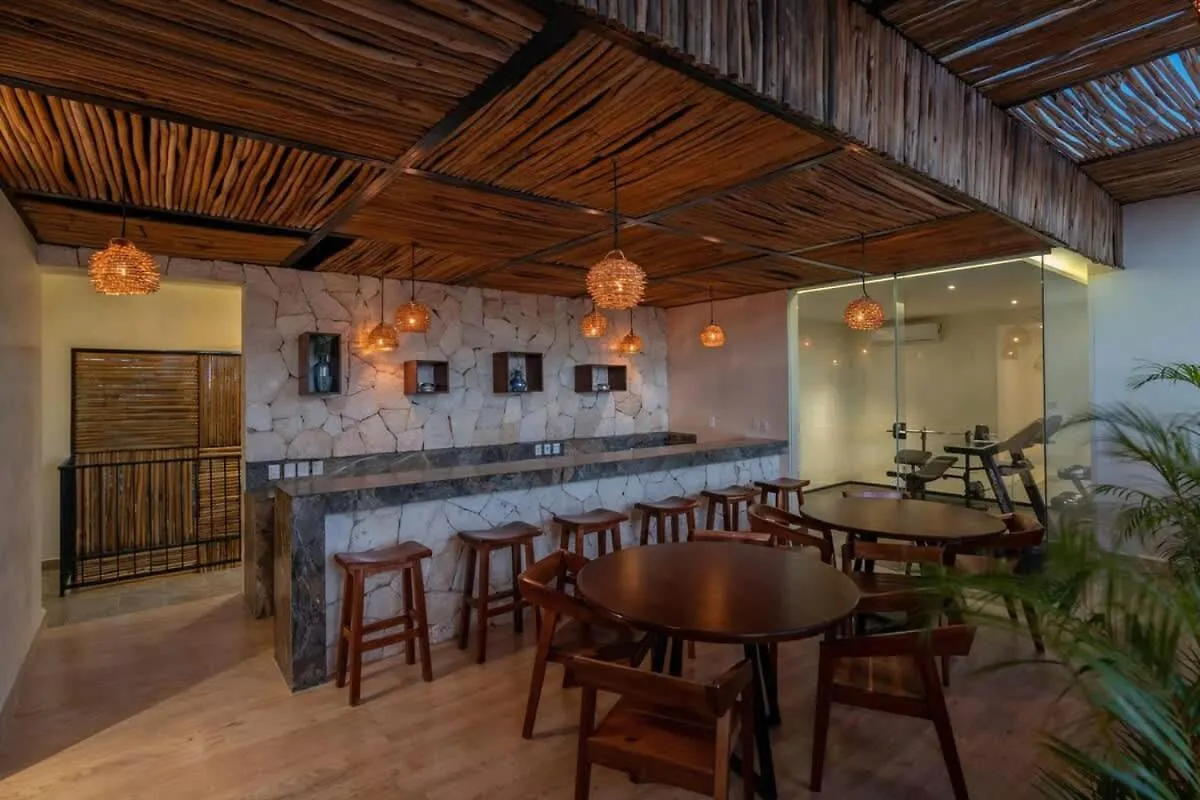 Apartment Tulum Hyde Home Office Master King Suite With Common Rooftop Pool Gym Wfi