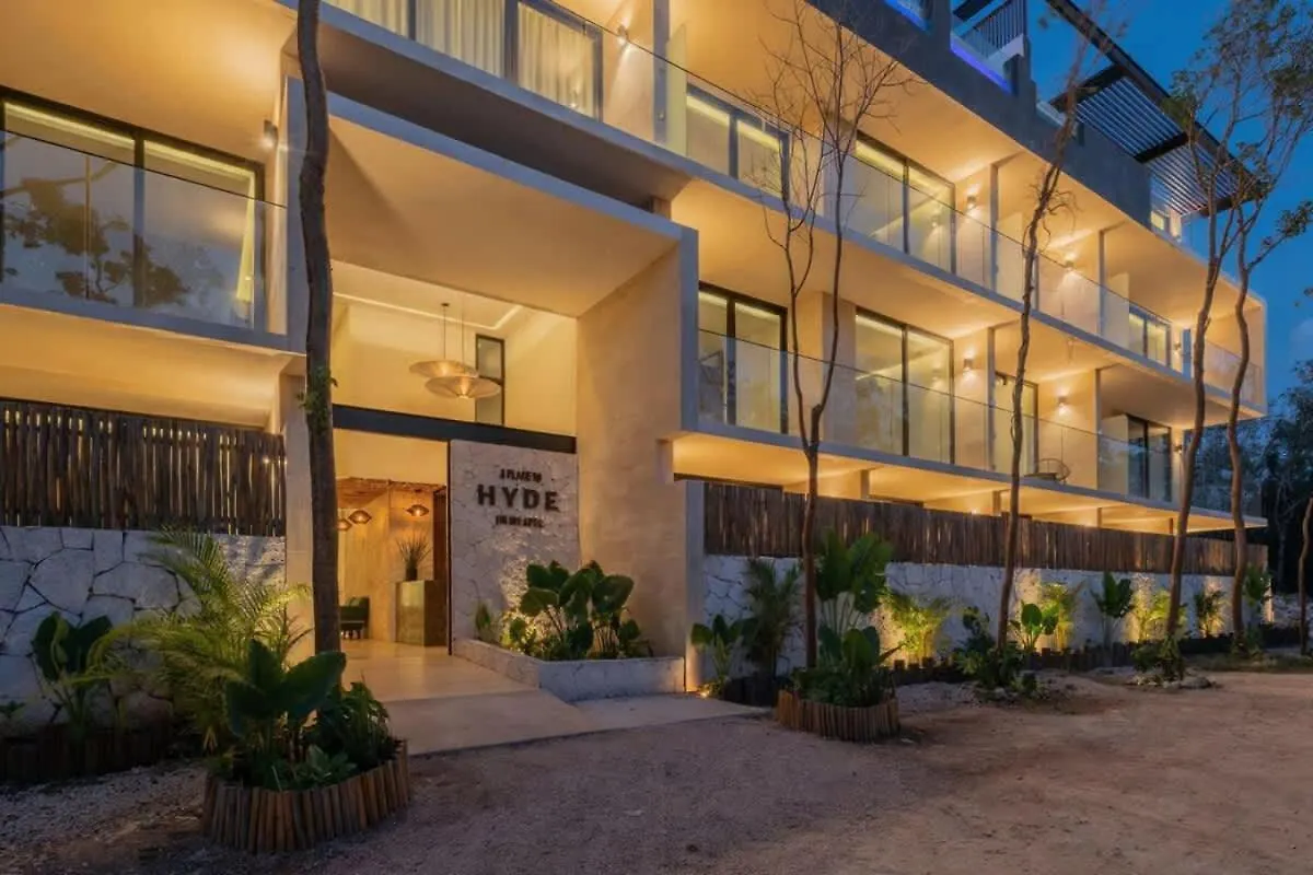 Tulum Hyde Home Office Master King Suite With Common Rooftop Pool Gym Wfi Apartment