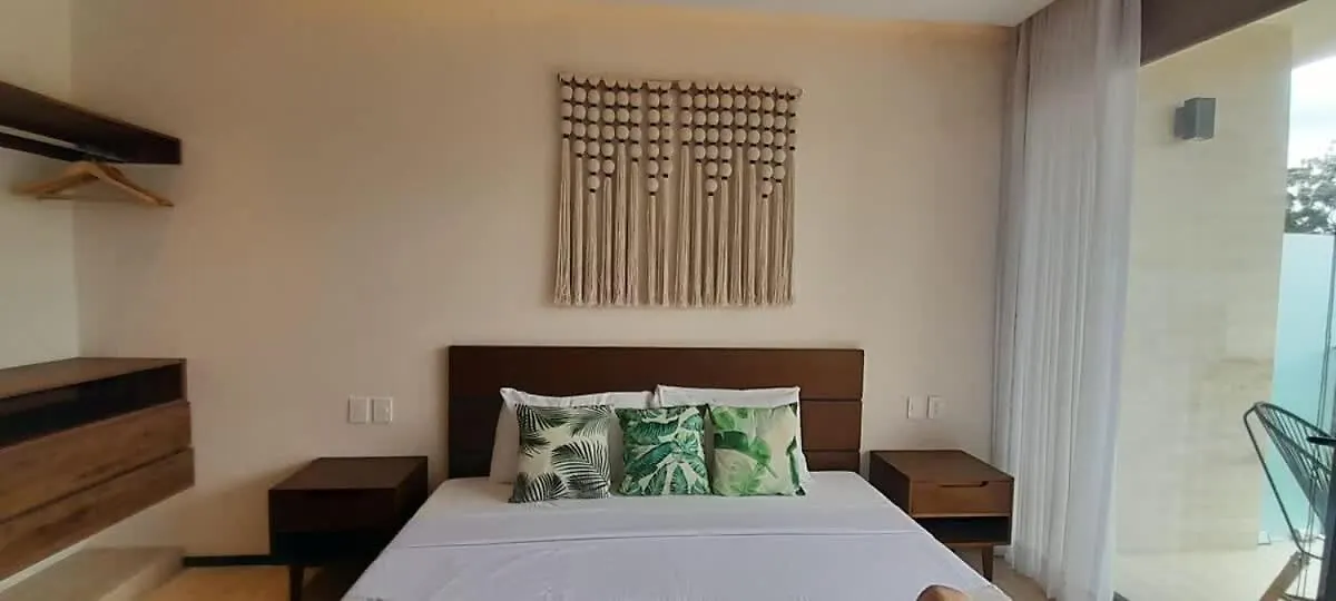 Apartment Tulum Hyde Home Office Master King Suite With Common Rooftop Pool Gym Wfi