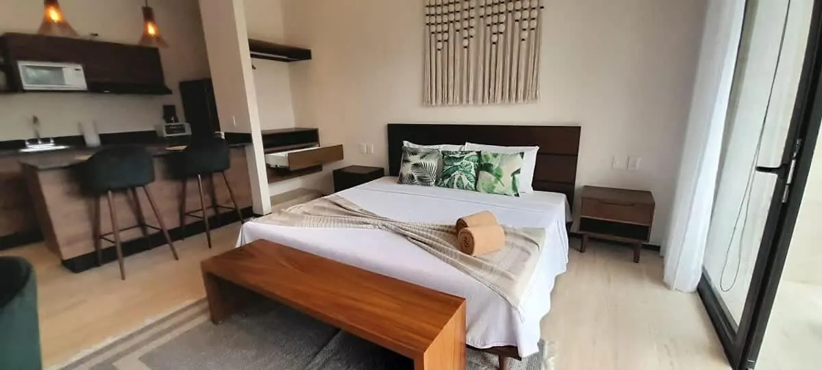 Tulum Hyde Home Office Master King Suite With Common Rooftop Pool Gym Wfi